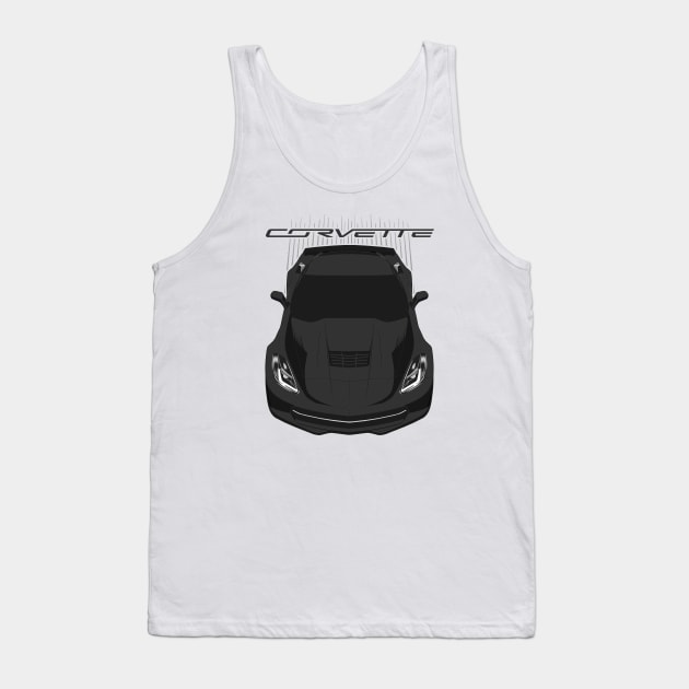 Corvette C7 - Black Tank Top by V8social